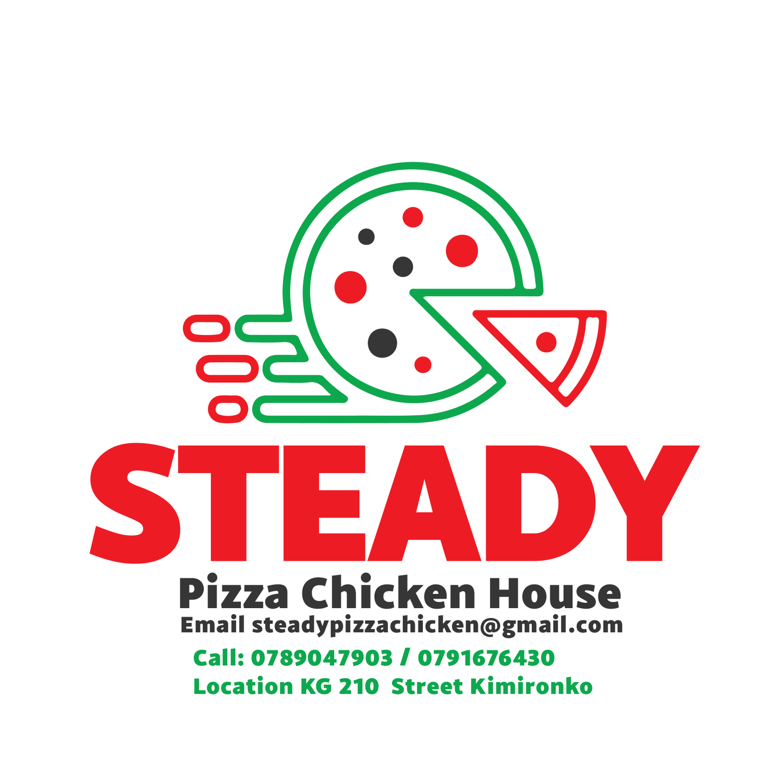 Steady Pizza Kigali Logo